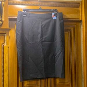 Josef Black Wool Skirt Size 8
